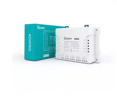 SONOFF 4CH PRO (R3) WIFI+RF(NO/NC)@ SON-REL-4CHP-R3