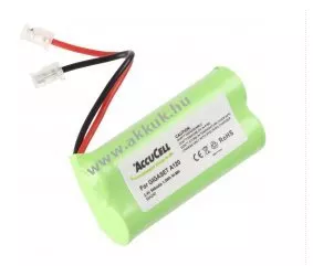 AKKUPCK 2,4V 700mAh NI-MH