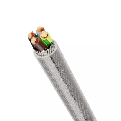 ÖLFLEX® SERVO 2YSLCY-JB 4x 2,5 Motorcsatlakozó kábel, átlátszó