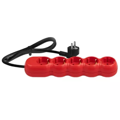 ELOSZTÓ 5-ÖS 2M VEZ. PIROS