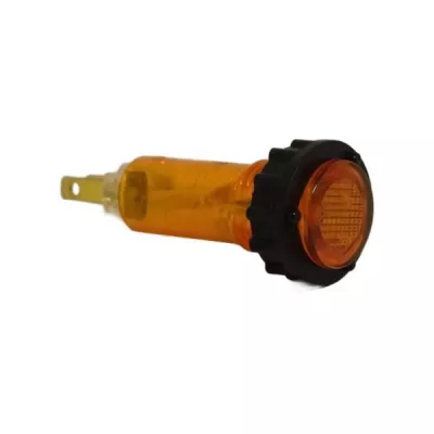 L-10 220V jelzőlámpa narancs lapos