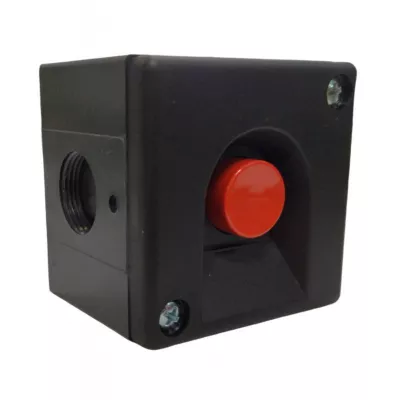 BKV-MT nyomógomb piros