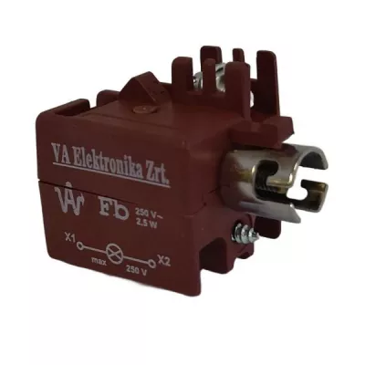 Fb-oGL Ba9s foglalat, előlapra szereléshez