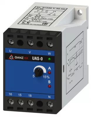 UAS-O 3x230V/400V VÉDELMI RELÉ