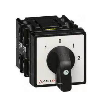 KK0-20-4196 KÉZIKAPCSOLÓ SPEC. 1-0-1-2 DAHLANDER 2 SEB.