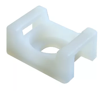 KÁBELKÖTEGELŐ CSAV.TALP 13x7mm NATÚR