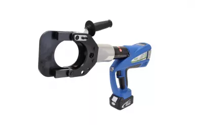 HIDRAULIKUS KÁBELVÁGÓ SZERSZÁM ELEKTROMOS , 2 AKKSI + HORDTÁSKA