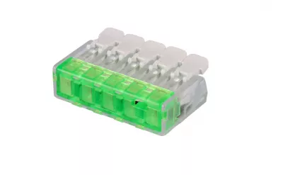 VEZETÉK ÖSSZEKÖTŐ 0,2-4mm2 ÁTL. NYITHATÓ 5P 32A 450V AC