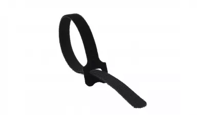 KÁBELRENDEZŐ TÉPŐZÁRAS 300X17 FEK.