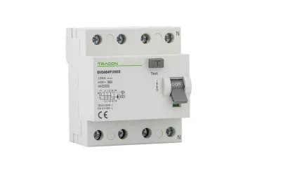 ÁRAM-VÉDŐKAPCSOLÓ 63A 4P 30mA 10kA EVOAG4P6303