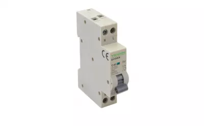 KOMBINÁLT VÉDŐKAPCSOLÓ 6A C 2P 30mA 6KA