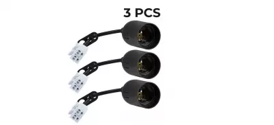 FOGLALAT E27 GYORSCSAT CS/3DB