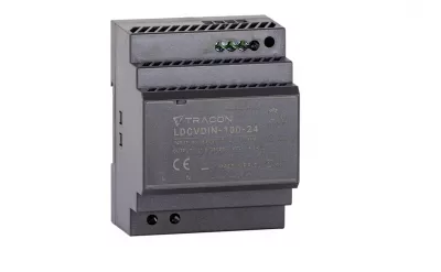 DIN SÍNRE SZERELHETŐ TÁPEGYSÉGSZAB. DC KIMENETTEL LDCVDIN-100-24