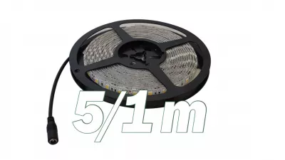 LED SZALAG 60LED 14,4W/M 3000K IP65 12V DC SZALAGSZÉLESSÉG:10MM