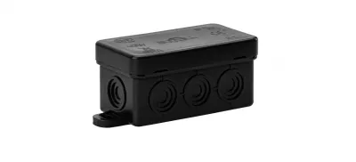 KÖTŐDOBOZ FALON KIVÜLI 75X35 FEK IP54