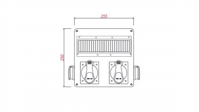 CSE EGYEDI SZEKRÉNY RAJZ SZ