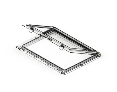 MÉRŐKEZELŐ ABLAK 130x230mm