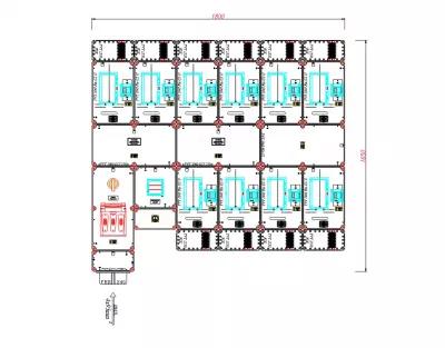 PVT CSOPORTOS MÉRŐHELY RAJZ SZERINT VEZETÉKEZVE, TÚLFESZ.LEVEZETŐVEL