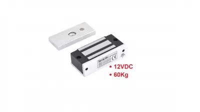 SÍKMÁGNES EML-60 12V DC 60KG 80x32mm