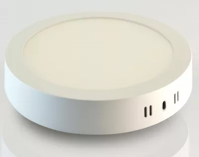 LED lámpatest 12W 4000K IP20 MLX LED-RD-12W M/O kerek wh