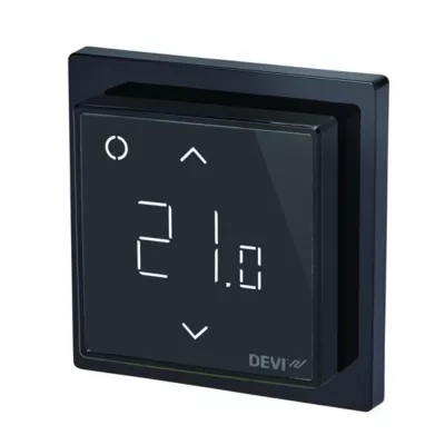 DEVIREG SMART szabályzó fekete ELKO kerettel