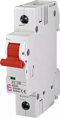 Leválasztó kapcsoló 1P 40A TS35SV140