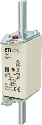 NV1 C GL-GG kombi 500V 50A késes