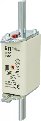 NV1 C GL-GG kombi 500V 100A késes