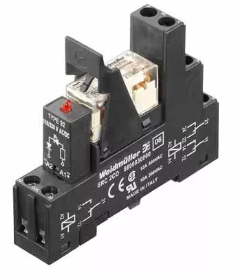 WEIDM rclkit 24VDC 2CO LED GN