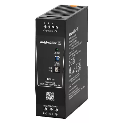 Tápegység 120W 24V 5A TS35 PRO BAS