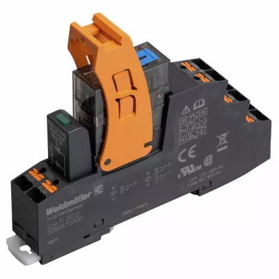 RELÉ+ALJZ. CRIKIT 24VDC 2CO 8A 2V.