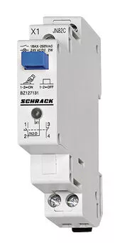 SCHRACK kapcsoló +LED 2Z 230V AC/DC