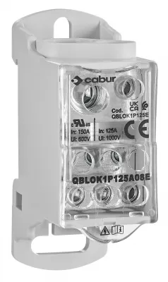 SCHRACK CSATL.BLOKK 1P. 125A BE-1X35mm2 KI-6x16mm2