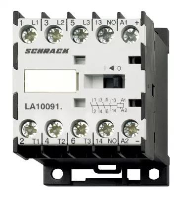 Mágneskapcsoló 4kW 1Z. 24V/AC 9A SCHRACK