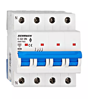 KISMEGSZ. 3P+N 32A C 6KA AMPARO
