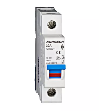 LEVÁLASZ. KAPCSOLÓ 1P. 32A TS-35
