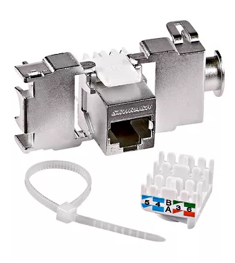 SCHRACK CSATL.ALJZAT TOOLLESS LINE RJ45, CAT6 SFA