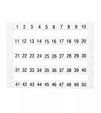 SORKAPOCS JELÖLŐ 1-50 DEKAFIX (50)