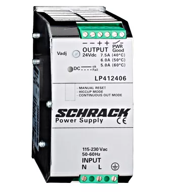 TÁPEGYSÉG 230/24VDC 6A TS-35 SCHRACK