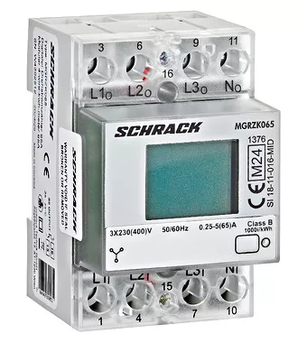 Fogyasztásmérő MGRZK065 3F 65A MID 3KE