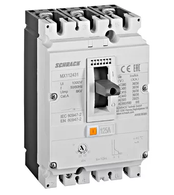 SCHRACK MEGSZAKITÓ 3P. 125A MX1