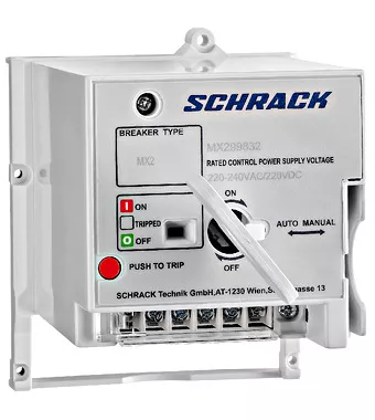 SCHRACK MOTOROS HAJTÁS MX2 230V 220-240VAC/220VDC