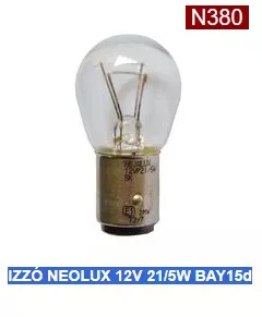 AUTÓ IZZÓ 12V 21/5W BAY15d IZZÓ NEOLUX 12V 21/5W BAY15d