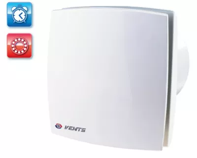 Ventilátor alap+idő 125mm vents 125ldtl golyóscsapágyas