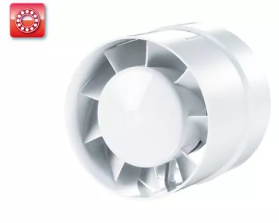 Csőventilátor 150mm vents vkol golyóscsapágyas