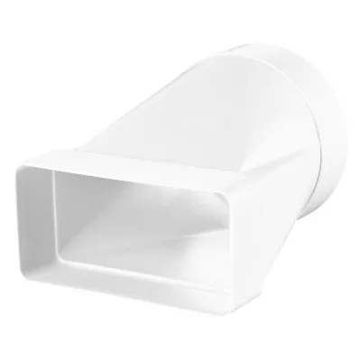 Ventilátor cső átalakító 60x204mm/d 125mm