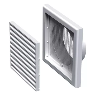 Ventilátor zsalu d125 187x187mm