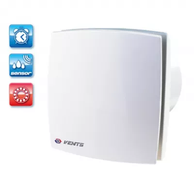 VENTIL ALAP 100mm VENTS 100LDTHL IDŐZITŐ+PÁRAÉRZÉKELŐ