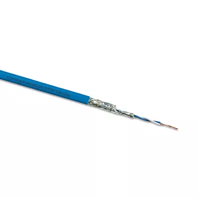 S/FTP 550/23s MHz 4P Cat6a fali kábl Everon®, DCA, s1.d1.a1 kék