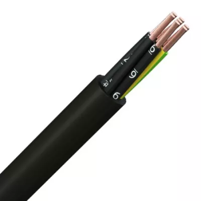 YSLY-JZ 4x 0,75 0,6/1kV FEKETE